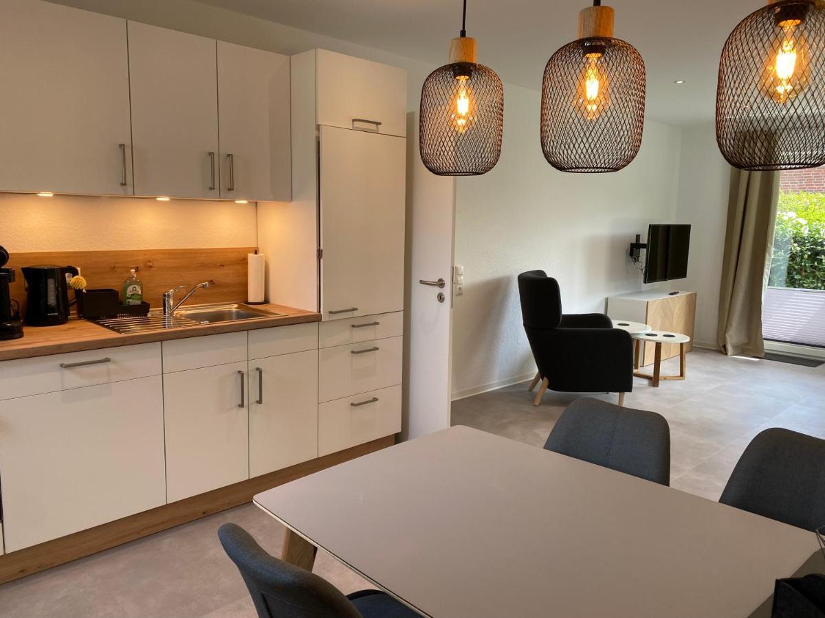 Ferienwohnung Seestern - Haus Seeschwalbe Schillig Dış mekan fotoğraf