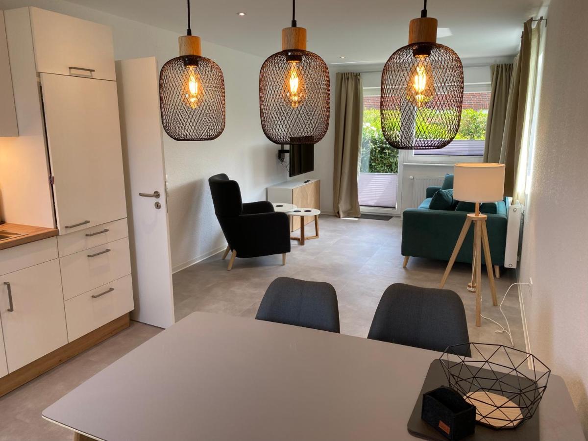 Ferienwohnung Seestern - Haus Seeschwalbe Schillig Dış mekan fotoğraf
